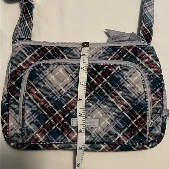 Vera Bradley snowy plaid crossbody bag - Picture 8 of 8